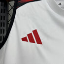 Camisa Regata Pronta Entrega Flamengo Away 2025/26 - Adidas Torcedor Masculina - Branca/Vermelha