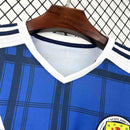 Camisa Seleção Escócia Home 2016/17 - Adidas Retrô Masculina - Azul/Branca