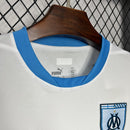 Camisa Olympique Marseille Home 2024/25 - Puma Torcedor Masculina - Branca/Azul