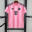 Camisa Pronta Entrega Inter Miami Home 2025/26 - Adidas Torcedor Masculina - Rosa/Preta