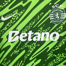 Conjunto Kit Infantil Sporting Goleiro 2025/26 - Nike Torcedor - Verde