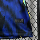 Camisa Pronta Entrega Brasil Away 2026/27 - Nike Torcedor Feminina - Azul/Preta