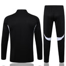Conjunto de Treino Half Ziper Liverpool 2025/26 - Adidas Jaqueta + Calça - Preta/Vermelha