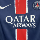 Conjunto Kit Infantil PSG Home 2024/25 - Nike Torcedor - Azul/Vermelha