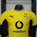 Camisa Borussia Dortmund Home 2026/27 - Puma Jogador Masculina - Amarela/Preta