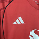 Camisa Pronta Entrega Manchester United Home 2025/26 - Adidas Torcedor Masculina - Vermelha/Preta