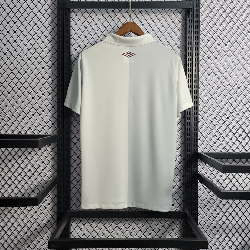 Camisa Fluminense Edição Comemorativa 120 Anos - Umbro Torcedor Masculina - Branca/Bordo