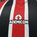 Camisa São Paulo Away 2025/26 - New Balance Jogador Masculina - Preta/Vermelha