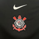 Camisa Pronta Entrega Corinthians Away 2025/26 - Nike Torcedor Masculina - Preta/Branca