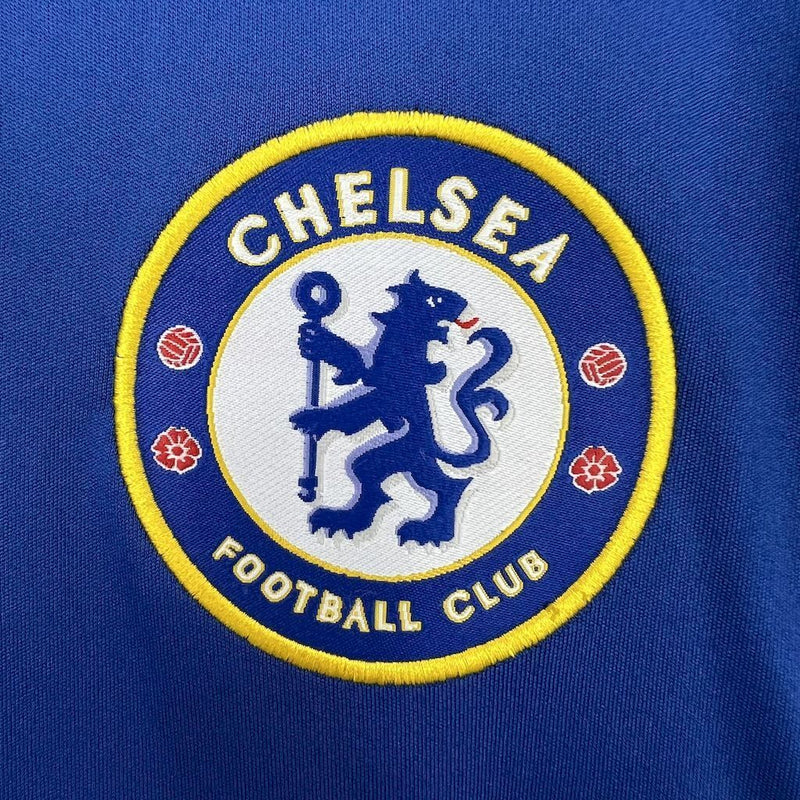 Camisa Chelsea Home 2006/07 - Adidas Retrô Masculina - Azul/Branca