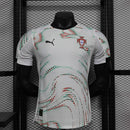 Camisa Seleção Portugal Away 2025/26 - Puma Jogador Masculina - Branca/Verde