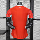 Camisa Seleção Suíça Home 2026/27 - Puma Jogador Masculina - Vermelha/Branca