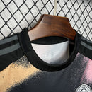 Camisa Leicester City Away 2024/25 - Adidas Torcedor Masculina - Preta/Rosa