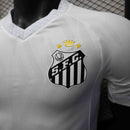 Camisa Santos Home 2025/26 - Umbro Jogador Masculina - Branca/Preta