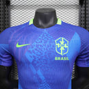 Camisa Seleção Brasil Away 2025/26 - Nike Jogador Masculina - Azul/Verde