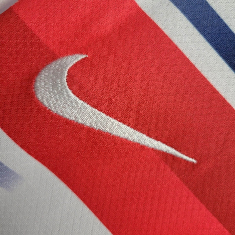 Camisa Seleção Noruega Treino 2024/25 - Nike Torcedor Masculina - Branca/Vermelha