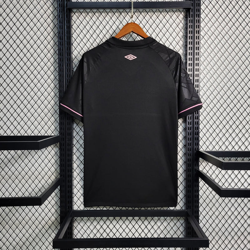 Camisa Fluminense Goleiro 2023/24 - Umbro Torcedor Masculina - Preta/Rosa