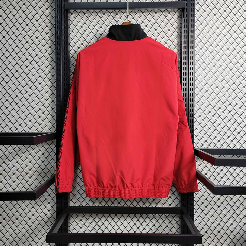 Jaqueta Corta Vento Flamengo Umbro - Vermelha/Preta