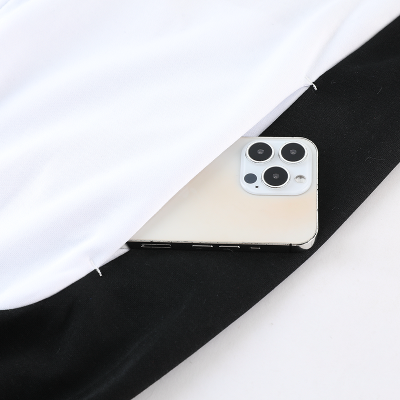 Kit Conjunto Nike Tech Fleece - Jaqueta e Calça- Branca/Preta