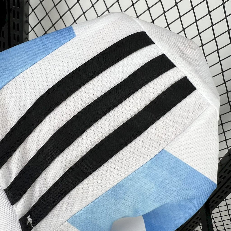 Camisa Seleção Argentina Home 2018/19 - Adidas Retrô Masculina - Branca/Azul