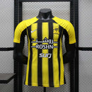 Camisa Ittihad Home 2024/25 - Nike Jogador Masculina - Amarela/Preta