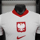 Camisa Seleção Polônia Home 2026/27 - Nike Jogador Masculina - Branca/Vermelha
