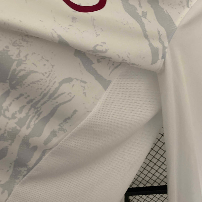Camisa Al-Nassr Manga Longa Third 2023/24 - Nike Torcedor Masculina - Branca
