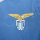 Camisa Pronta Entrega Lazio Home 2025/26 - Mizuno Torcedor Masculina - Azul/Branca