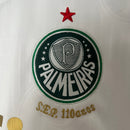 Conjunto Kit Infantil Palmeiras Away 2024/25 - Puma Torcedor - Branca/Verde