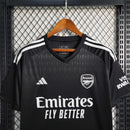 Camisa Arsenal Goleiro 2023/24 - Adidas Torcedor Masculina - Preta/Branca