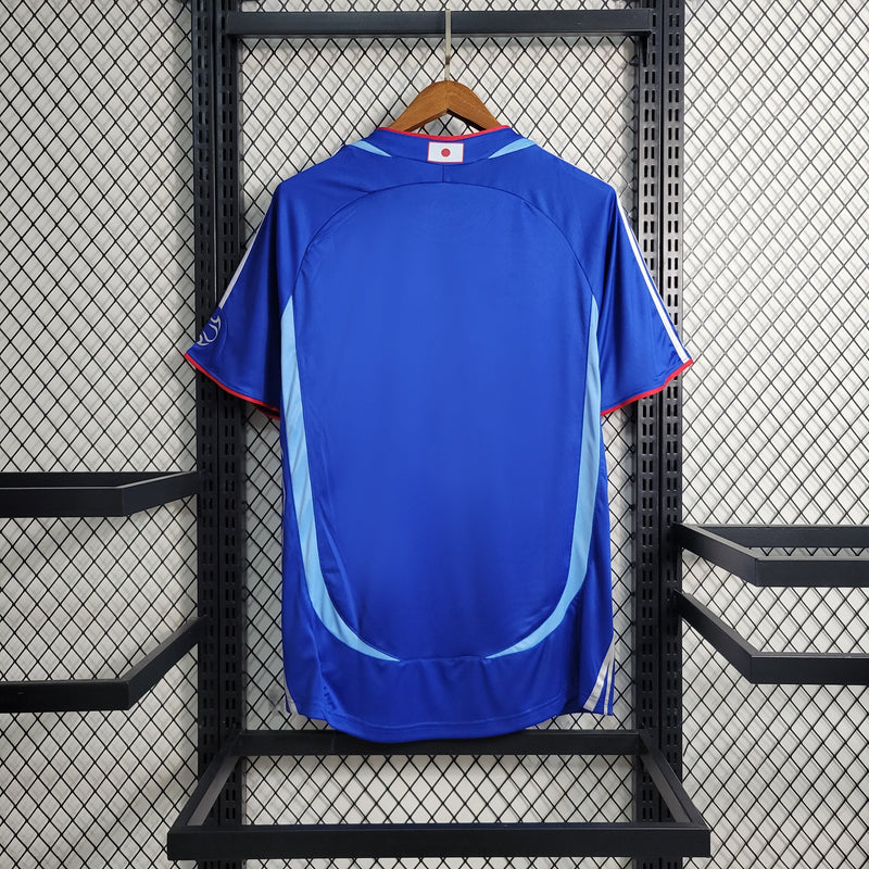 Camisa Seleção Japão 2006 - Adidas Retrô Masculina - Azul