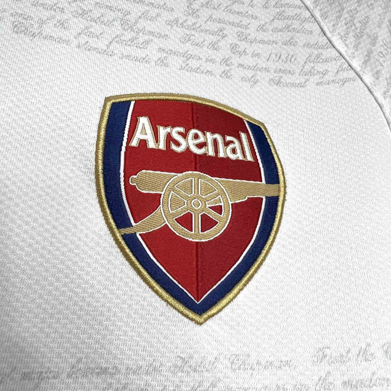 Camisa Arsenal 2007/08 - Nike Retrô Masculina - Branca/Bordo