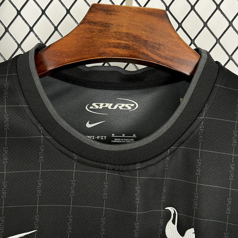 Camisa Tottenham Away 2025/26 - Nike Torcedor Masculina - Preta
