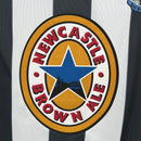 Camisa Newcastle Home 1999/00 - Adidas Retrô Masculina - Preta/Branca