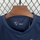 Conjunto Kit Infantil Atlético de Madrid Away 2025/26 - Nike Torcedor - Azul/Amarela