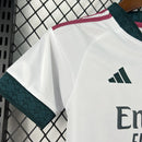 Conjunto Kit Infantil Real Madrid Home 2026/27 - Adidas Torcedor - Branca/Vermelha