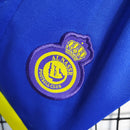 kit-conjunto-infantil-camisa-shorts-al-nassr-home-1-titular-2022-23-duneus-torcedor-masculina-masculino-azul-amarelo-amarela-cr7-cristiano-ronaldo-alvaro-gonzalez-luiz-gustavo-arabia-shurfah
