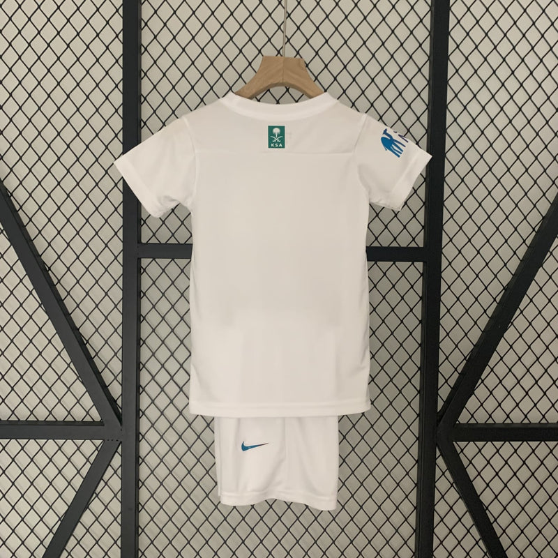 kit-conjunto-infantil-camisa-shorts-al-nassr-third-3-terceira-2023-24-nike-torcedor-masculina-masculino-azul-branco-branca-colorida-refletivel-cr7-cristiano-ronaldo-talisca-mane-kafd-aroya-arabia-saudita
