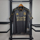 Camisa Pronta Entrega Santos Edição Especial 2024/25 - Umbro Torcedor Masculina - Preta/Dourada