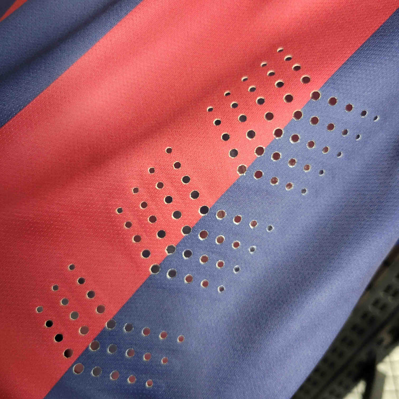 Camisa Pronta Entrega Barcelona Home 2014/15 - Nike Retrô Masculina - Vermelha/Azul + NEYMAR JR N°11 + Frete Grátis