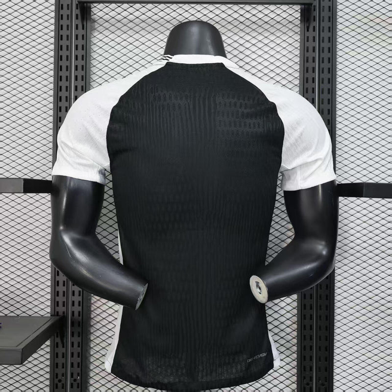 Camisa Corinthians Away 2025/26 - Nike Jogador Masculina - Preta/Branca