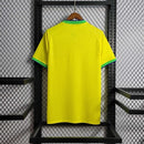 Camisa Pronta Entrega Brasil Home 2022/23 - Nike Torcedor Masculina - Amarela/Verde
