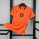 Camisa Seleção Holanda Home 2026/27 - Nike Torcedor Masculina - Laranja/Azul