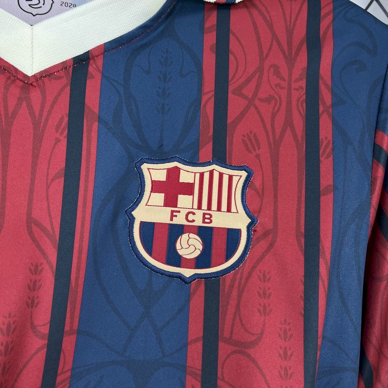 Camisa Barcelona Edição Especial 2025/26 - Nike Torcedor Masculina - Azul/Vermelha
