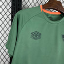 Camisa Pronta Entrega Fluminense Treino 2025/26 - Umbro Torcedor Masculina - Verde/Laranja