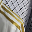 Camisa Pronta Entrega Real Madrid Home 2011/12 - Adidas Retrô Masculina - Branca/Dourada + RONALDO N°7 + Frete Grátis