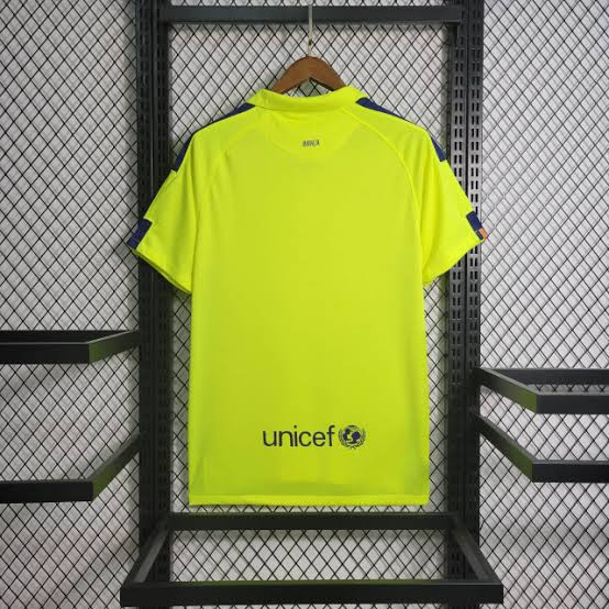 Camisa Barcelona Third 2014/15 - Nike Retrô Masculina - Verde/Azul
