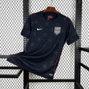 Camisa Seleção Estados Unidos Away 2026/27 - Nike Torcedor Masculina - Preta/Branca