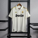 Camisa Pronta Entrega Real Madrid Home 2011/12 - Adidas Retrô Masculina - Branca/Dourada + RONALDO N°7 + Frete Grátis