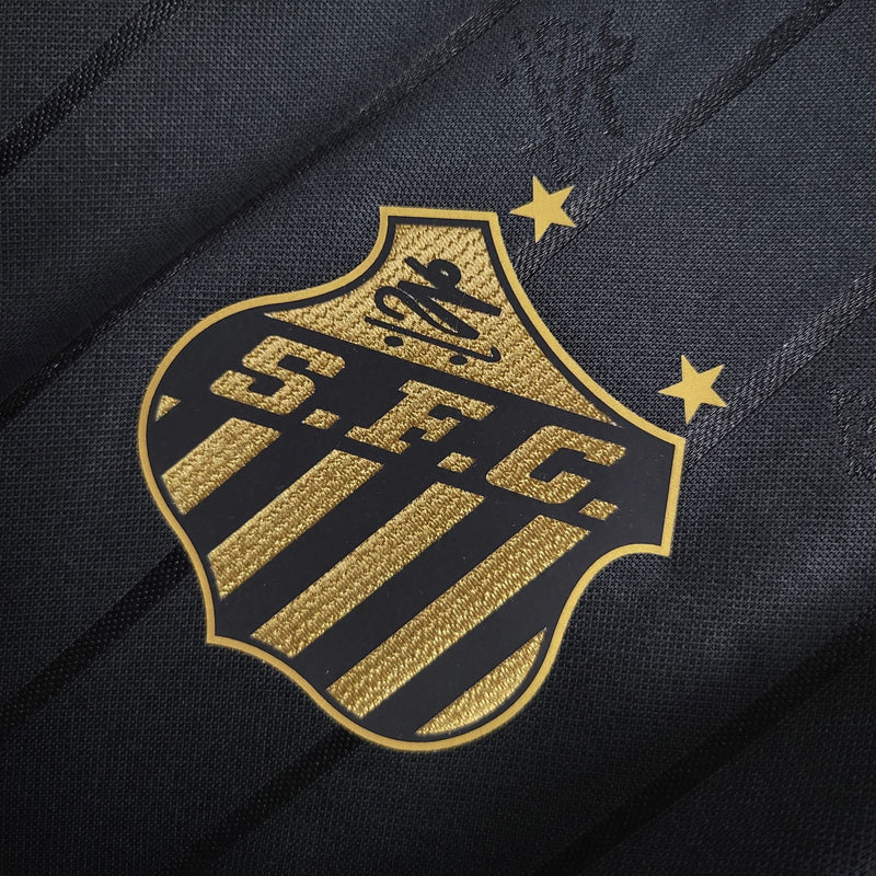 Camisa Santos Edição Especial 2024/25 - Umbro Torcedor Masculina - Preta/Dourada